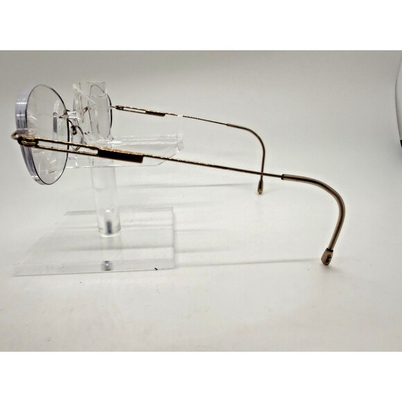 Silhouette 7534 20 6076 Gold Titanium Eyeglasses Austria 17-140 w/Furla Case 4pc main image 6